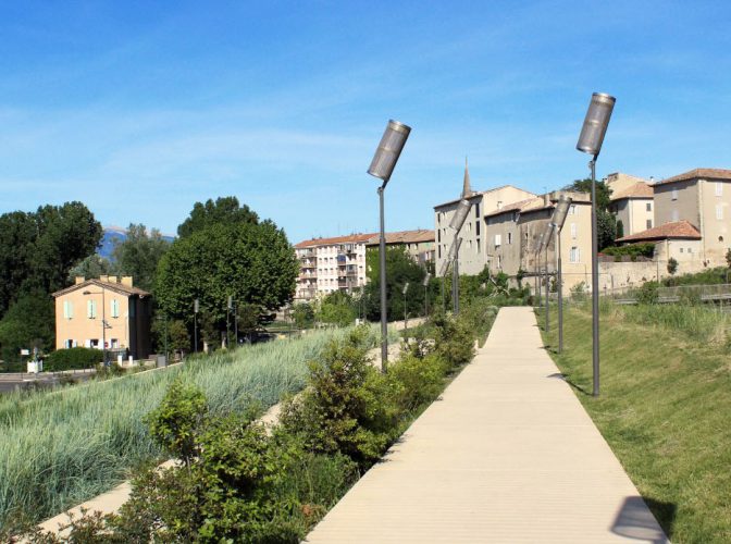 Aménagement de la « Coulée Verte » à Carpentras