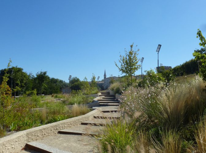 Aménagement de la « Coulée Verte » à Carpentras