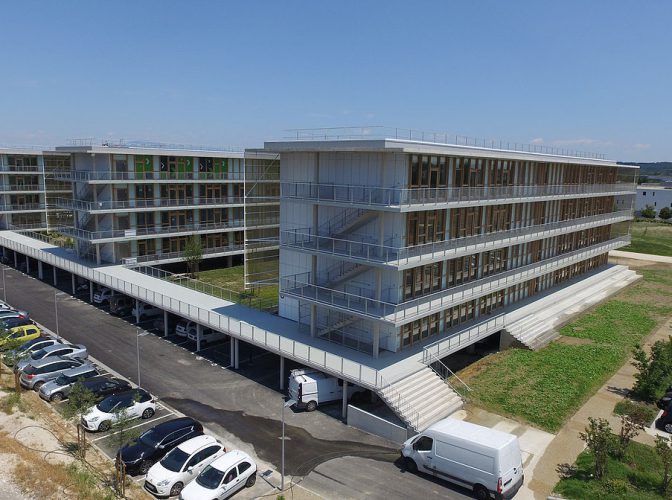 Construction d’un ensemble de bureaux Passifs « Hamadryade » à Avignon