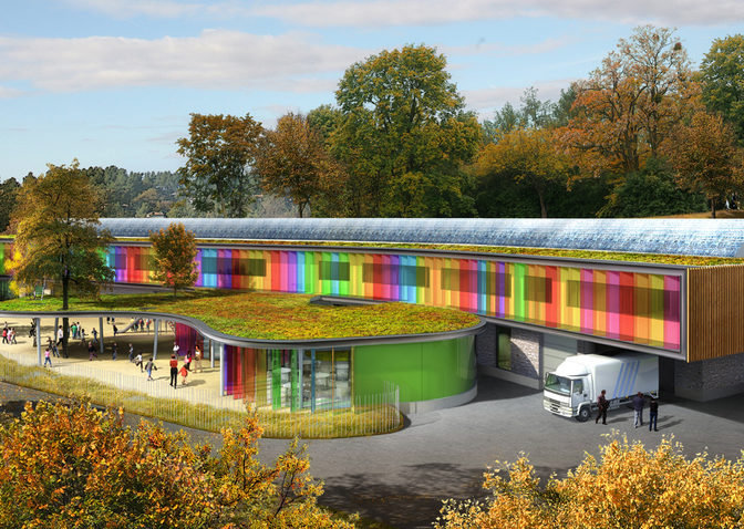 Groupe scolaire et cuisine centrale Daniel Pennac à La Colle-sur-Loup