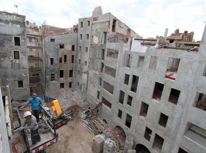 Reconstruction de l’îlot Baudin (Logements étudiants + logements sociaux) à Toulon