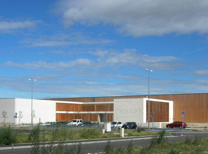 Construction du technopôle « Pégase » Aéroport d’Avignon-Caumont
