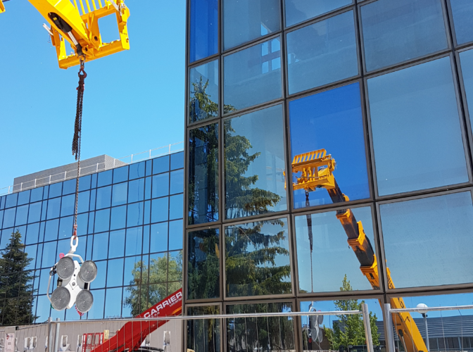 Rénovation dont désamiantage du site du Crédit Agricole à Annecy