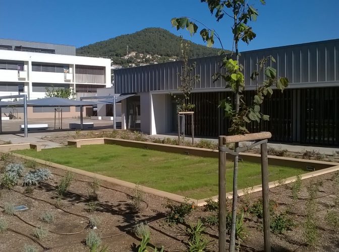 Collège Joliot-Curie à Carqueiranne (83)