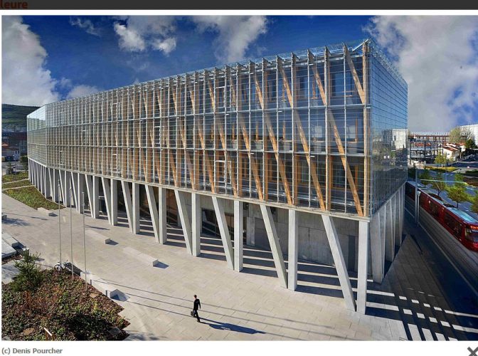 Construction de l’Hôtel de la région Auvergne à Clermont-Ferrand