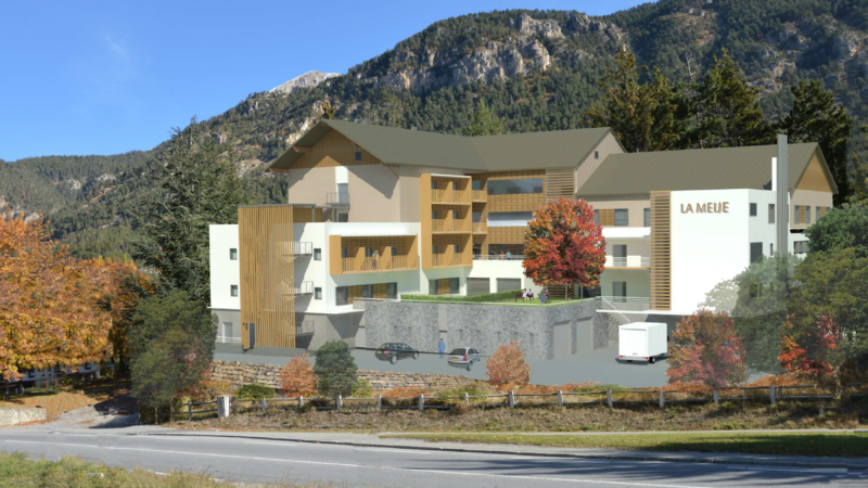 Construction d’un EHPAD de 82 logements foyers collectifs à Briançon