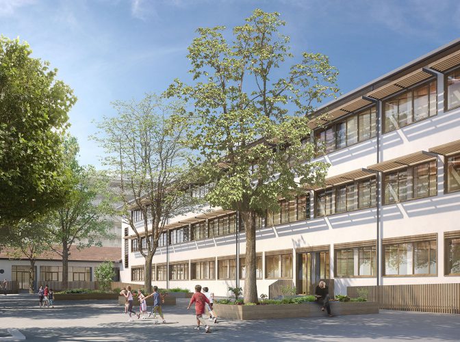 Rénovation énergétique de 3 Groupes Scolaires à Grenoble