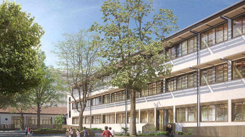 Rénovation énergétique de 3 Groupes Scolaires à Grenoble