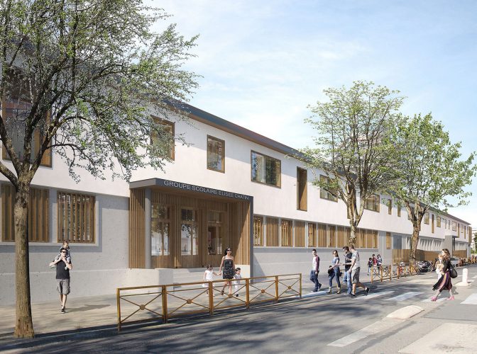 Rénovation énergétique de 3 Groupes Scolaires à Grenoble