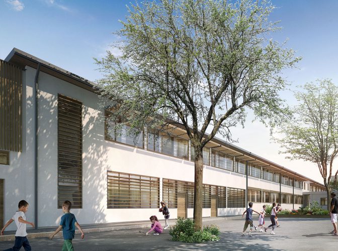 Rénovation énergétique de 3 Groupes Scolaires à Grenoble