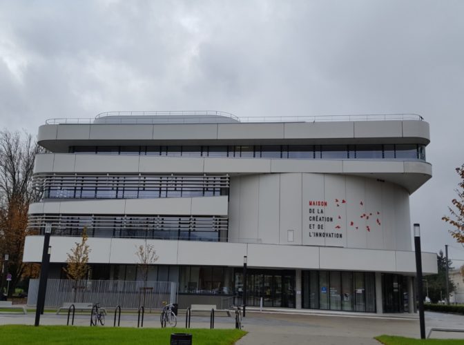 Construction de la maison de la création et de l’innovation à Gières