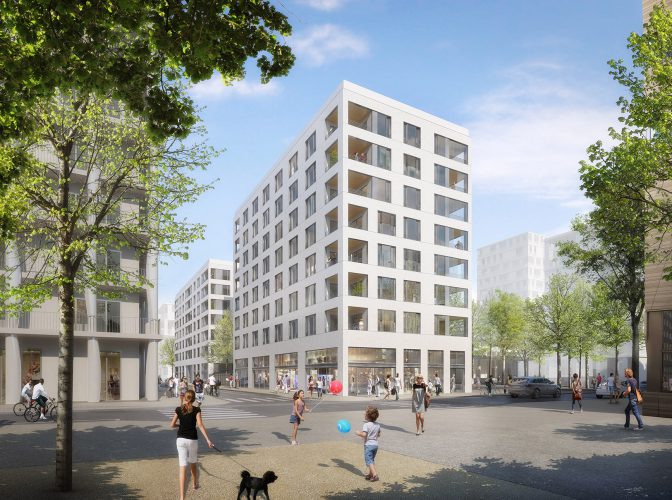 Construction de 58 logements mixtes « ZAC Confluence » à Lyon