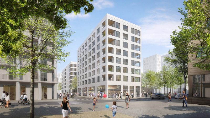 Construction de 58 logements mixtes « ZAC Confluence » à Lyon