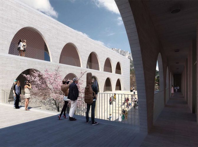Reconstruction du centre culturel Clément David à Roquevaire