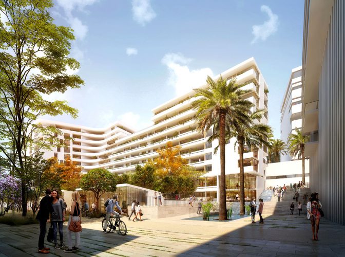 162 logements mixtes « Quartier de la Créativité et de la Connaissance” à Toulon