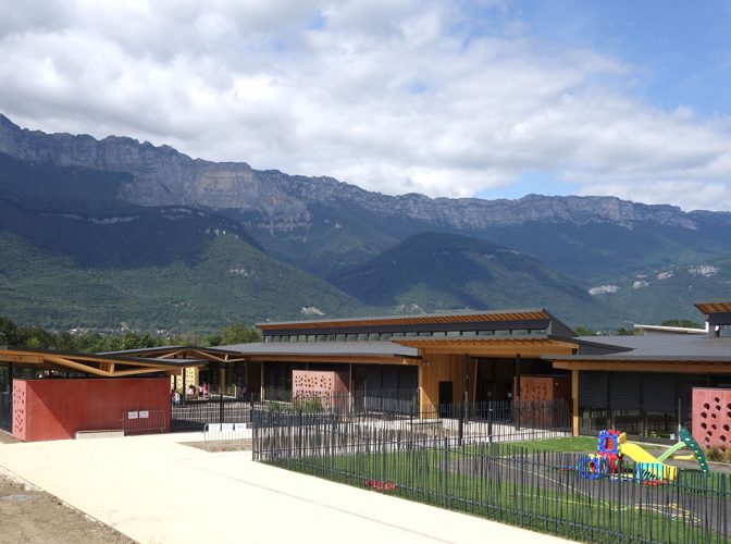 Pôle Petite Enfance (école maternelle, multi-accueil et RAM) à Goncelin