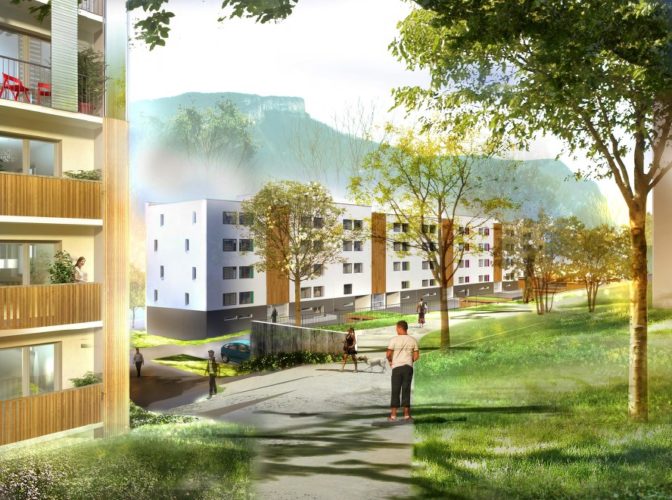 RÉHABILITATION LOURDE DE 127 LOGEMENTS SOCIAUX RÉSIDENCE « BOURG VIEUX »